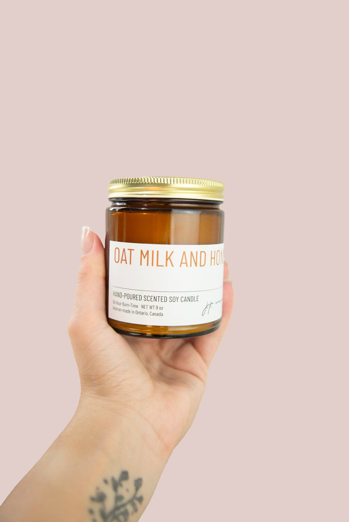 Oat Milk and Honey - J.P. Waxington Candle Company