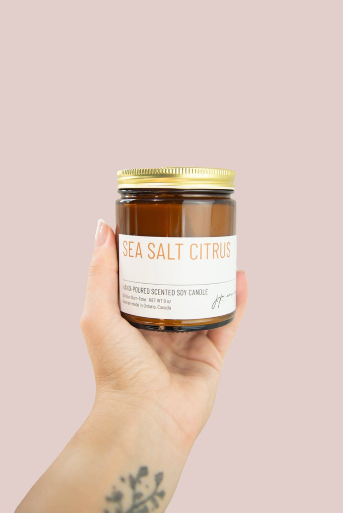 Sea Salt Citrus - J.P. Waxington Candle Company