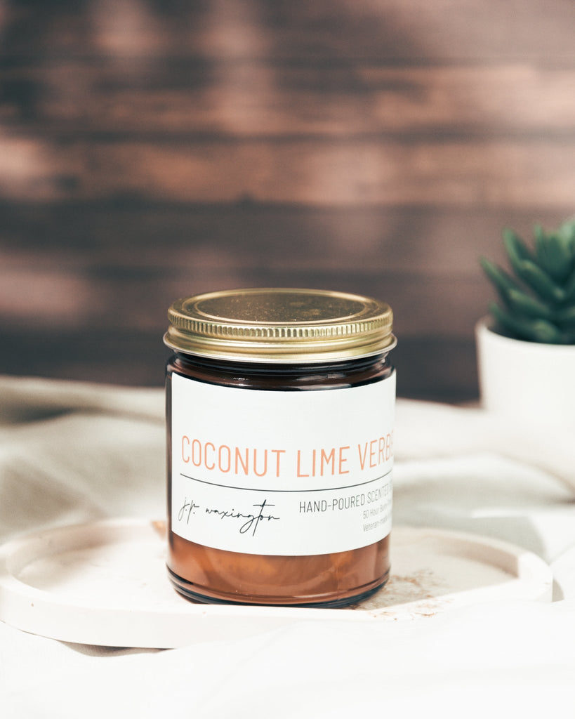 Coconut Lime Verbena - J.P. Waxington Candle Company