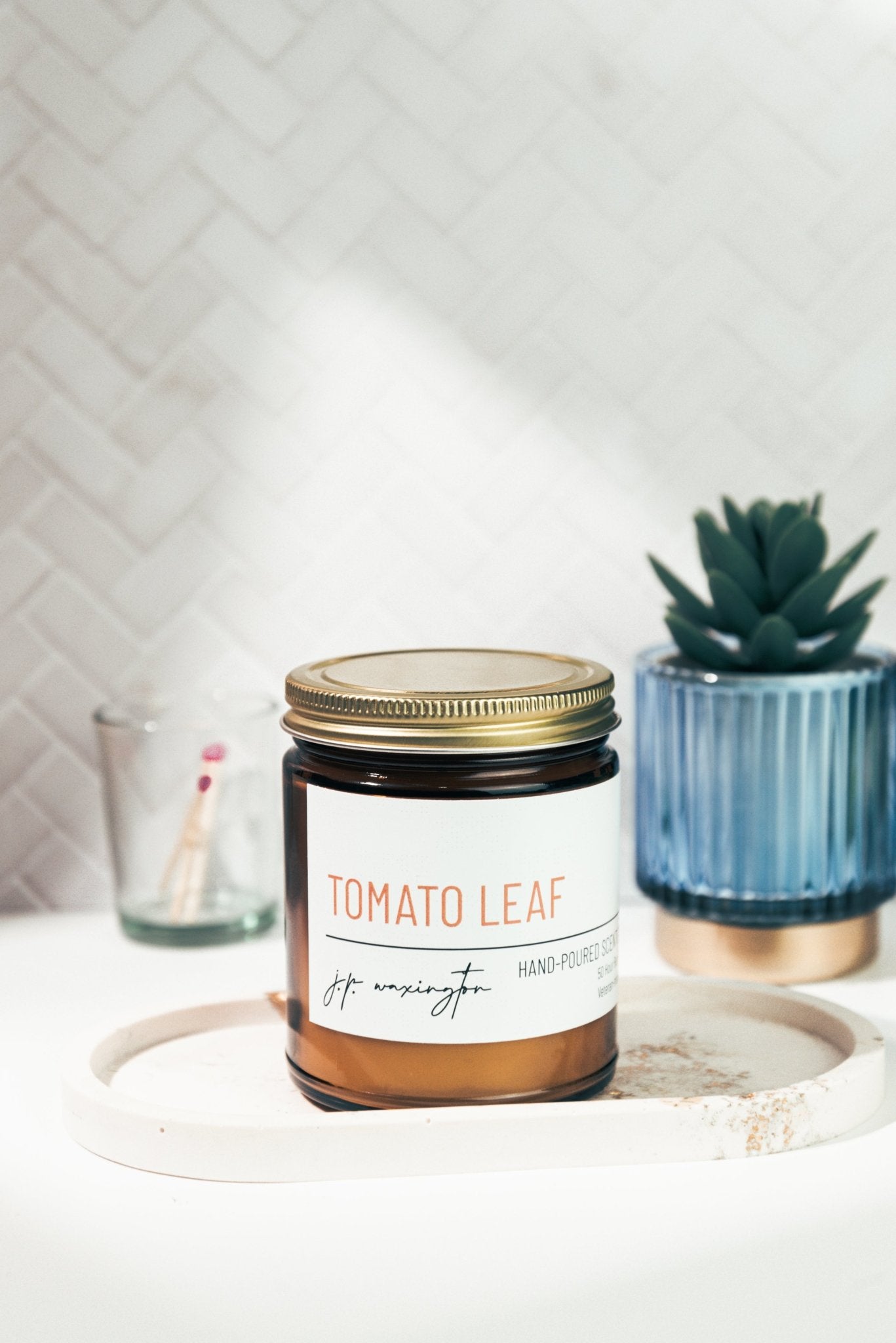 Tomato Leaf J.P. Waxington Candle Company